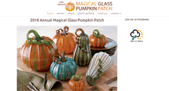 Desktop Screenshot of magicalglasspumpkinpatch.com